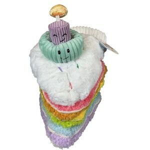 Giggle Scape Plush Birthday Cake Stacking Toy Target Kids Soft Plush NWT